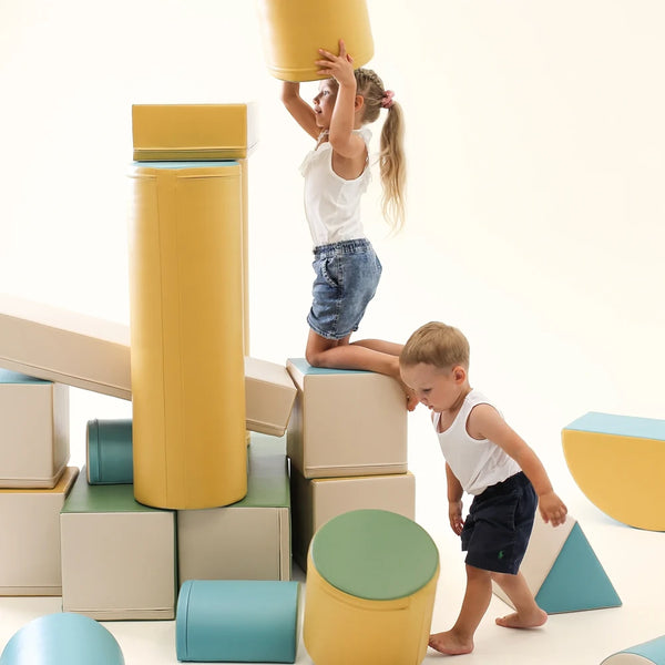 Sot Play Foam Block Set - Fortress Turquoise