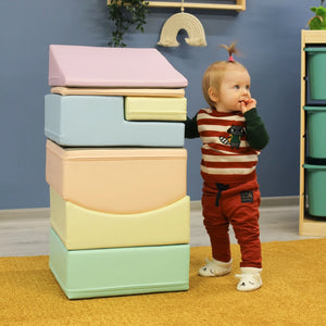 Iglu Little Crawler Foam Blocks Pastel Color