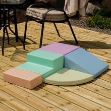 Cargar imagen en el visor de la galería, Bloques de Psicomotricidad Iglu Corner Climber color Pastel
