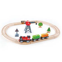 Load image into Gallery viewer, Wooden Train Track - Cargo Train
