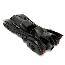 Cargar imagen en el visor de la galería, Coche Batmóvil 1989 de metal 1:24 con figura Batman – Jada Toys
