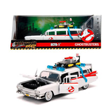 Carregar imagem no visualizador da galeria, Coche Cazafantasmas ECTO-1 Metálico Escala 1:24
