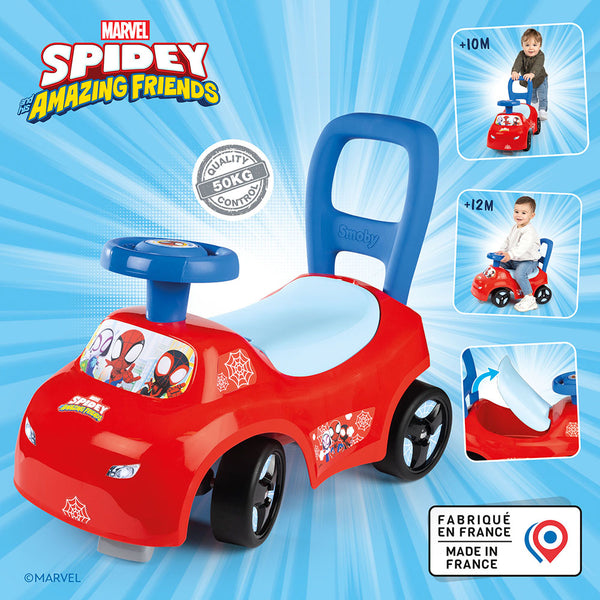 Coche correpasillos Spidey - Smoby