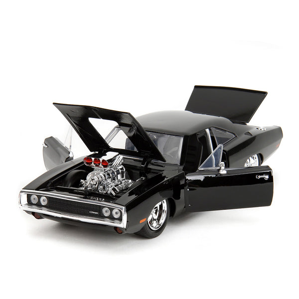 Coche Dodge Charger Fast & Furious con figura Dominic Toretto - Escala 1:24