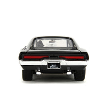 Carregar imatge al visor de la galeria, Coche Dodge Charger Fast &amp; Furious con figura Dominic Toretto - Escala 1:24
