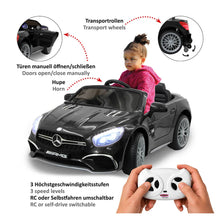Cargar imagen en el visor de la galería, Coche Eléctrico Infantil Mercedes-AMG SL 65 12V con Mando 2,4 GHz
