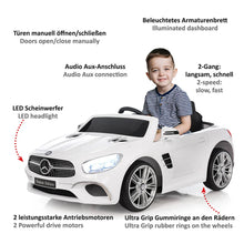 Carregar imatge al visor de la galeria, Cotxe Elèctric Infantil Mercedes-Benz SL 400 12V - JAMARA
