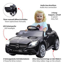 Carregar imatge al visor de la galeria, Cotxe Elèctric Infantil Mercedes-Benz SLC 12V - JAMARA
