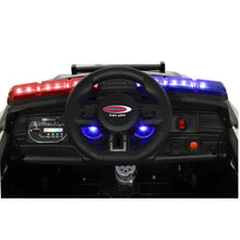 Carregar imatge al visor de la galeria, Cotxe elèctric infantil Ride-on US Police Car 12V - Jamara
