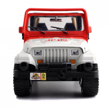 Carregar imatge al visor de la galeria, Cotxe de joguina tot terreny Jeep Wrangler Jurassic Park
