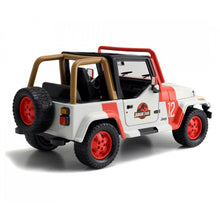 Carregar imatge al visor de la galeria, Cotxe de joguina tot terreny Jeep Wrangler Jurassic Park
