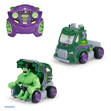 Carregar imatge al visor de la galeria, Vehículo Radiocontrol Hulk Smash‑Up 1:24 – Jada Toys
