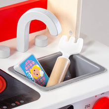 Load image into Gallery viewer, My First Kitchen Wooden Play Kitchen with Accessories
