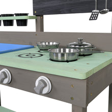 Load image into Gallery viewer, Cocinita infantil de madera para exterior Mud Kitchen
