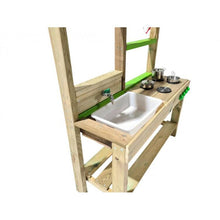 Carregar imagem no visualizador da galeria, Cocinita infantil de madera para exterior SPICY
