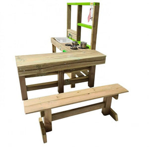 Cocinita infantil de madera para exterior SPICY Delicious