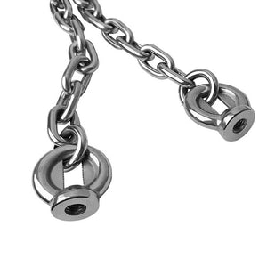 Asiento de columpio Basic con cadenas de acero inoxidable - Uso público