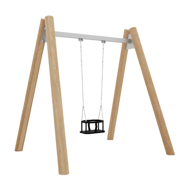 Columpio De Robinia Asiento Cuna M