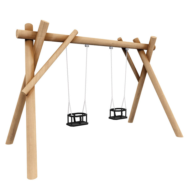 Columpio De Robinia Asientos Cuna
