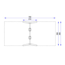Carregar imagem no visualizador da galeria, Columpio De Robinia Asientos Cuna M
