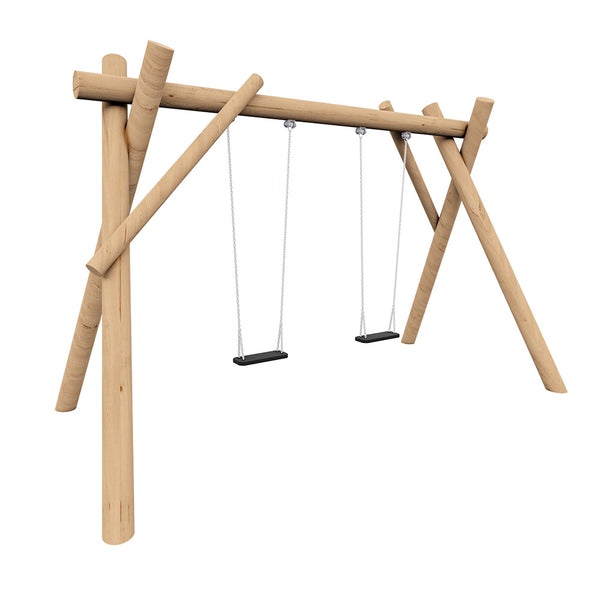 Columpio De Robinia Asientos Planos