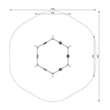 Cargar imagen en el visor de la galería, Columpio de Robinia Múltiple Asientos Mixtos
