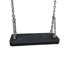 Carregar imagem no visualizador da galeria, Columpio Doble de Madera Cuadrada KARAI DELUXE con cadenas
