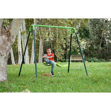 Load image into Gallery viewer, OLEA Double Metal Swing + Baby Seat
