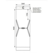 Cargar imagen en el visor de la galería, Columpio individual de madera cuadrada KARAI DELUXE con cadenas
