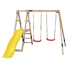 Load image into Gallery viewer, Columpio para jardín con tobogán Ava
