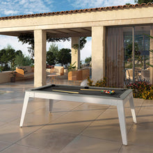 Load image into Gallery viewer, Billar para exterior convertible - Caribe con 2 Bancos
