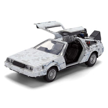 Load image into Gallery viewer, Frozen DeLorean Back to the Future 1:32

