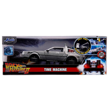 Carregar imagem no visualizador da galeria, DeLorean Regreso al Futuro Metálico Escala 1:24
