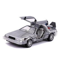 Carregar imagem no visualizador da galeria, DeLorean Regreso al Futuro Metálico Escala 1:24
