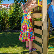 Carregar imatge al visor de la galeria, Parc infantil Gaia TL amb tobogan i cordes d´escalada
