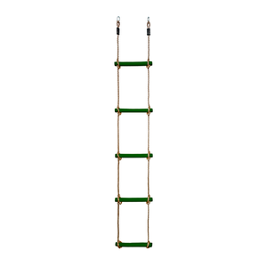 Rope ladder for garden swing