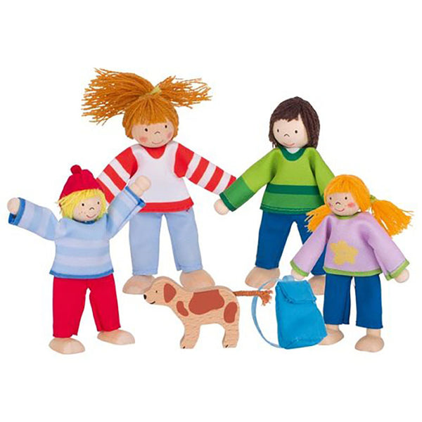 Familia Muñecos Camping de Goki