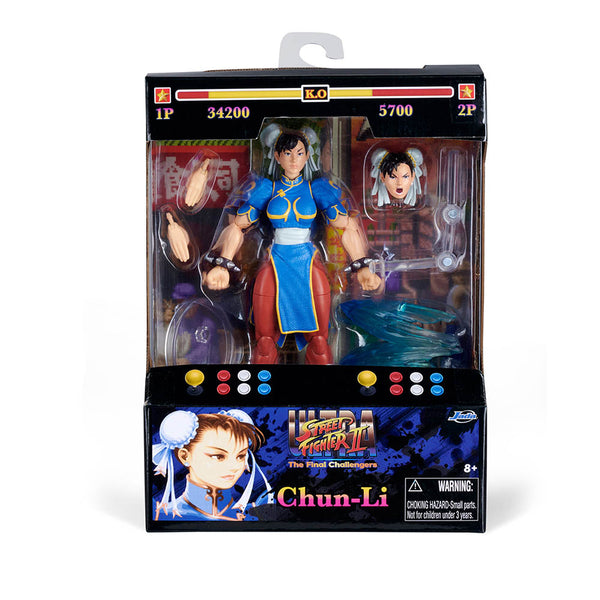 Figura de acción Chun‑Li Street Fighter II