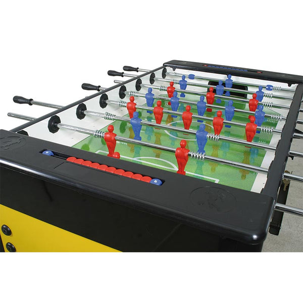 Professional Stadium yellow table football with coinshute