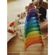 Load image into Gallery viewer, Large Rainbow Wooden Toy - Multicolor
