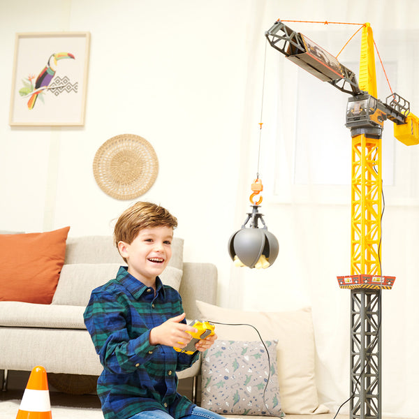 Grúa Mighty Crane Dickie 110 cm con control por cable