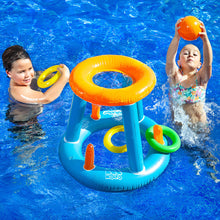 Carregar imatge al visor de la galeria, Joc de bàsquet inflable per a piscina
