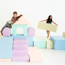 Cargar imagen en el visor de la galería, Bloques de Psicomotricidad Iglu Mega Castillo color Pastel
