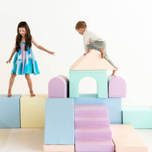 Cargar imagen en el visor de la galería, Bloques de Psicomotricidad Iglu Mega Castillo color Pastel

