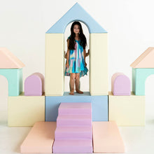 Cargar imagen en el visor de la galería, Bloques de Psicomotricidad Iglu Mega Castillo color Pastel

