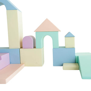 Bloques de Psicomotricidad Iglu Mega Castillo color Pastel