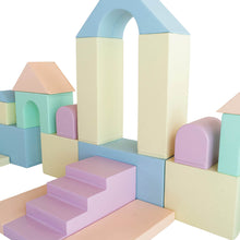 Cargar imagen en el visor de la galería, Bloques de Psicomotricidad Iglu Mega Castillo color Pastel
