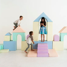 Cargar imagen en el visor de la galería, Bloques de Psicomotricidad Iglu Mega Castillo color Pastel
