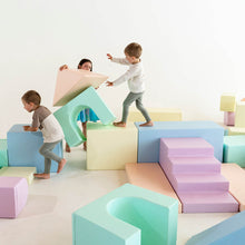 Cargar imagen en el visor de la galería, Bloques de Psicomotricidad Iglu Mega Castillo color Pastel
