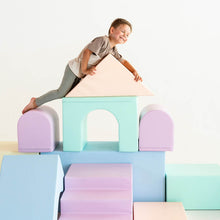 Cargar imagen en el visor de la galería, Bloques de Psicomotricidad Iglu Mega Castillo color Pastel
